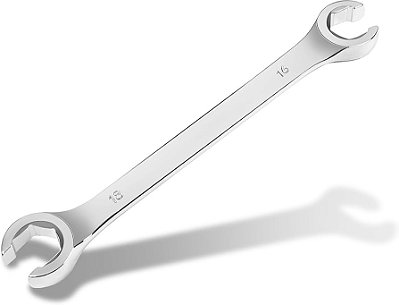 CHAVE ANULAR 17/19 MM ABERTA PARA SOLTAR E APERTAR A PORCA DA TUBULACAO DE INJECAO