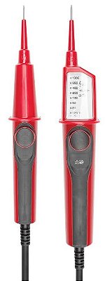 TESTADOR DE TENSAO BIPOLAR COM LED 12 - 1000 V AC/CC