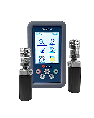 MANOMETRO SEM FIO TEKBLUE 600 BAR C/1 SENSOR PRESSAO 1 SENSOR TEMPERATURA