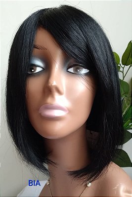 PERUCA Lais DE CABELO HUMANO CORTE CHANEL