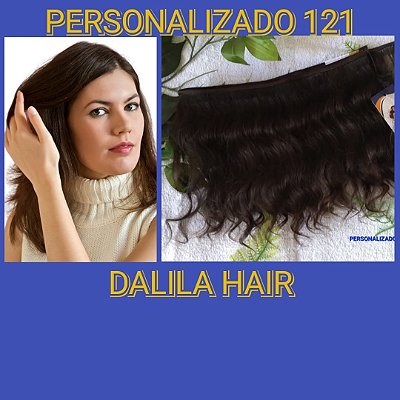 CABELO TECIDO BRASILEIRO 26CM PERSONALIZADO 121