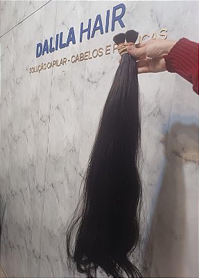 Cabelo Humano Vietnãmita Double Drawn 75cm 100g para Mega Hair alongamentos e apliques