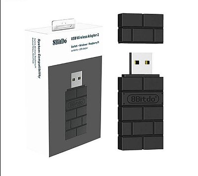 Adaptado 8bitdo USB Versão 2 para Controles Bluetooth Nintendo Switch Pc Windows MacOS Raspberry Retrofreak
