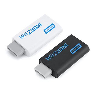 Adaptador Conversor HDMI para Nintendo Wii e Wii U Wii2hdmi