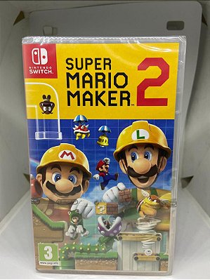 Jogo Mario Super Mario Maker 2 fisico original