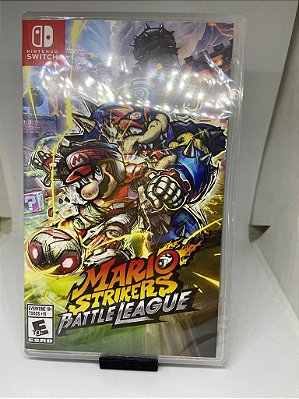 Jogo Mario Strikers Battle League Nintendo Switch Original Fisico Novo Lacrado