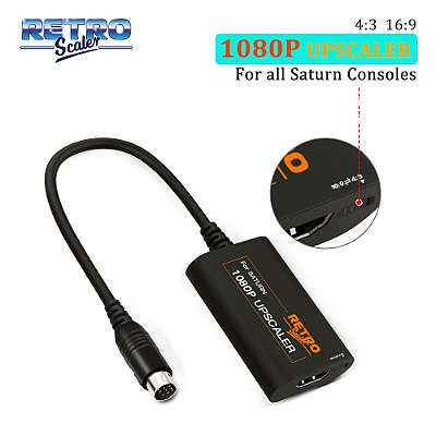 Adapatador / Conversor HDMI para Sega Saturn / Sega Saturno RetroScaler