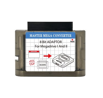 Conversor De Jogos Master System Compatível Com Mega Drive