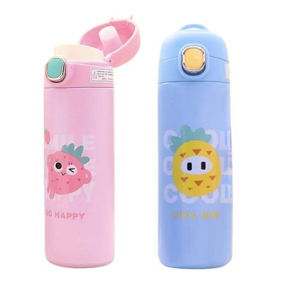 Garrafa Térmica Infantil Vacuum Cup - Aço Inoxidável