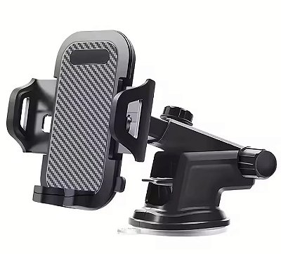 Suporte veicular para celular com ventosa