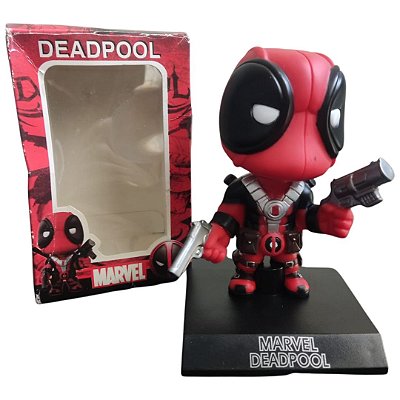 Boneco Deadpool Action Figure Bobblehead Deadpool