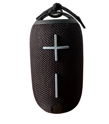 Caixa de Som Bluetooth à Prova de Respingo com Graves Potentes, TWS, Bateria Duradoura