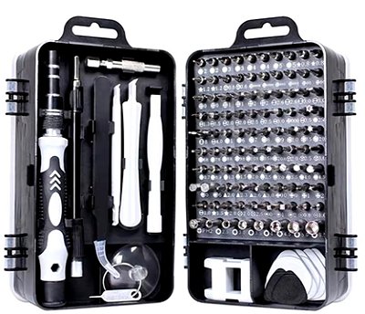 Kit de Chaves de Fenda Multifuncionais 115-em-1 Kit de Reparo Smartphone Computadores Eletrônicos