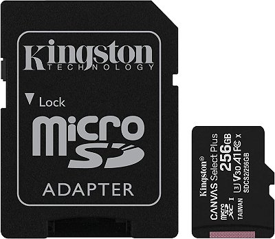 Cartão MicroSD 256GB Kingston Nintendo Switch Steam Deck Rog Ally
