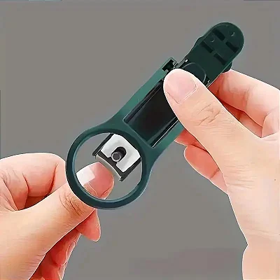 Cortador de Unhas com Lupa Integrada