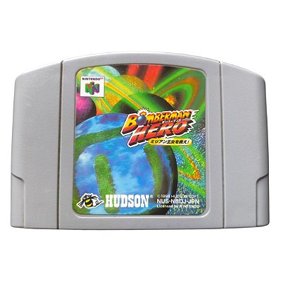 Cartucho Original Bomberman Hero para Nintendo 64