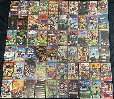 Games / Jogos para Nintendo Switch - Mídia Física (Cartão / Cartucho)
