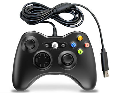 Controle com Fio Formato Xbox 360 Compatível PC / PS3 / Android