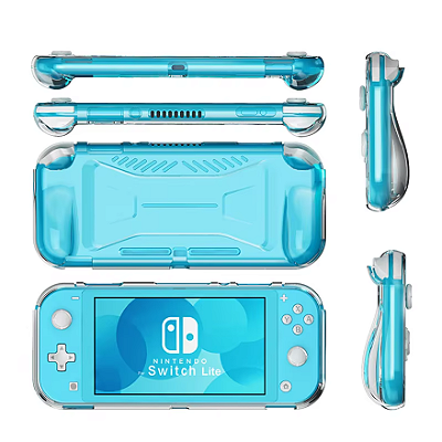 Capa Case Protetora Compatível com Nintendo Switch Lite + Tampas de Joystick