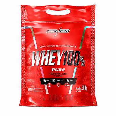 WHEY PROTEIN 100% PURE REFIL 907GR - INTEGRALMEDICA