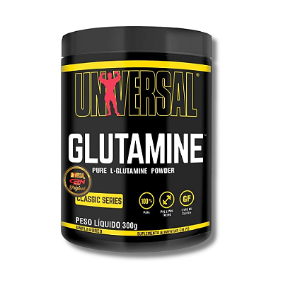 GLUTAMINA POTE 300G - UNIVERSAL NUTRITION