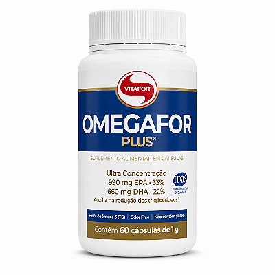 ÔMEGAFOR PLUS 60 CÁPS - VITAFOR