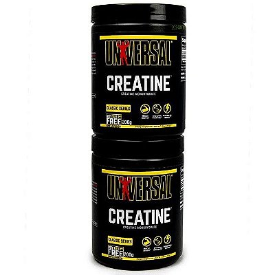 CREATINE MONOHYDRATE (200G+200G) - UNIVERSAL