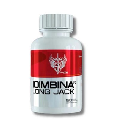 IOIMBINA LONG JACK POTE 120 CÁPSULAS - SHADOW NUTRITION