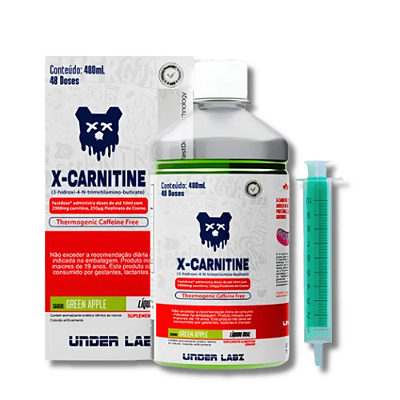 X-CARNITINE FRASCO 480ML - UNDER LABZ