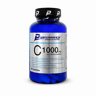 VITAMINA C 1000 MG 100 TABLETES - PERFORMANCE NUTRITION