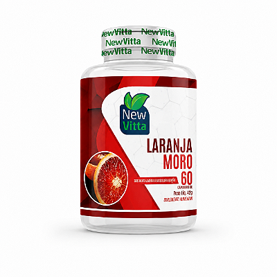 LARANJA MORO POTE 60 COMPRIMIDOS - NEW VITTA