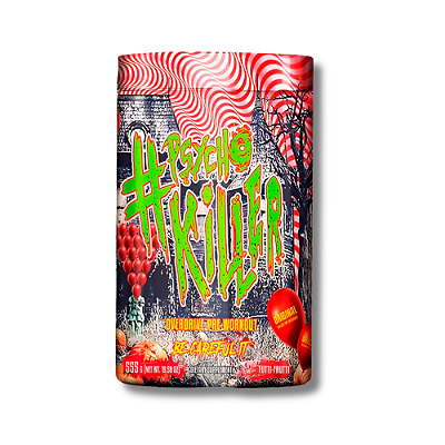 PRÉ TREINO PSYCHO KILLER 555G TUTTI FRUTTI - PSYCHOLABZ