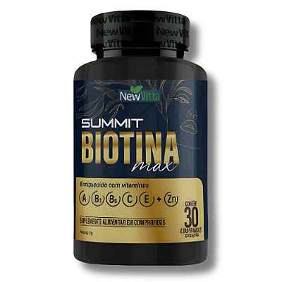 BIOTINA MAX - 30 COMPRIMIDOS NEW VITTA