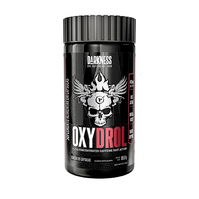 TERMOGÊNICO OXYDROL 120 CÁPSULAS - DARKNESS