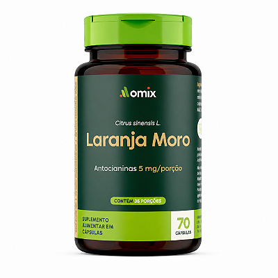 LARANJA MORO 70 CÁPSULAS - 0MIX HEALTH
