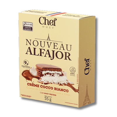 ALFAJOR PROTEICO 55G - CHEF WHEY