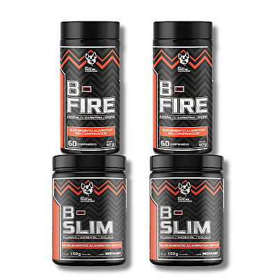 KIT FOGO NO CACHORRO DUPLO (B- FIRE + B- SLIM)