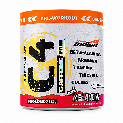 C4 CAFFEINE FREE COM COLINA POTE 220G - NEW MILLEN