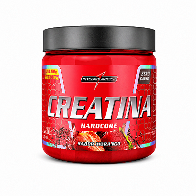 CREATINA HARDCORE SABORIZADA 350G - INTEGRALMEDICA