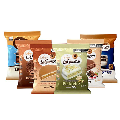 ALFAJOR COM WHEY PROTEIN 50G - LA GANEXA