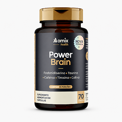 POWER BRAIN POTE 70 CÁPSULAS - OMIX HEALTH