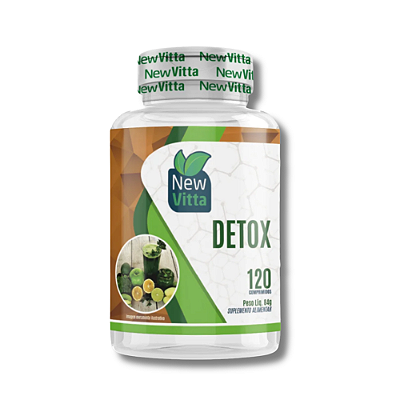 DETOX NATURAL 120 COMPRIMIDOS - NEW VITTA