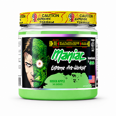 PRÉ TREINO MANIAC EXTREME PRÉ-WORKOUT 300G - TERROR LABZ