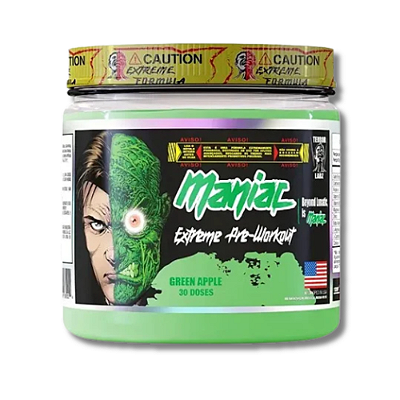 PRÉ TREINO MANIAC EXTREME PRÉ-WORKOUT 300G - TERROR LABZ