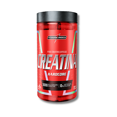 CREATINA 100% PURA POTE 120 CÁPSULAS - INTEGRALMEDICA