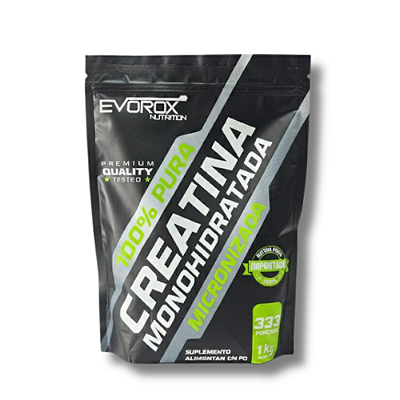 CREATINA MONOHIDRATADA 1 KG - EVOROX NUTRITION