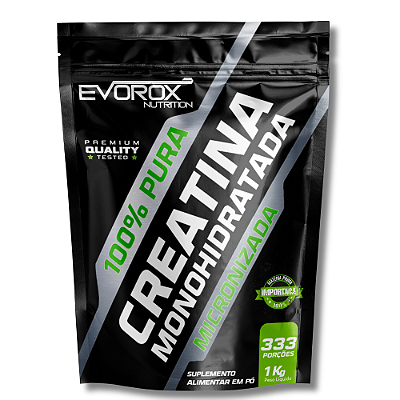CREATINA MONOHIDRATADA 1 KG - EVOROX NUTRITION