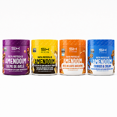 PASTA PROTEICA DE AMENDOIM 500G - SX NUTRITION