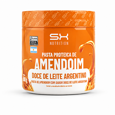 PASTA PROTEICA DE AMENDOIM 500G - SX NUTRITION