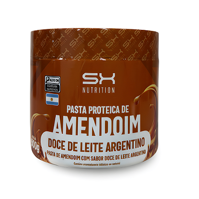 PASTA PROTEICA DE AMENDOIM 500G - SX NUTRITION